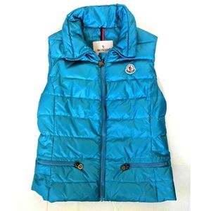 Moncler Down Puffer Vest size 2 Full Zip